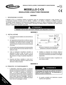 MODELLO C-CS - Cashco, Inc.