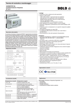 Tecnica di controllo e monitoraggio