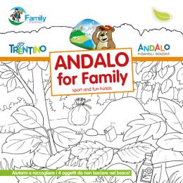 Stampa e colora - Andalo for family
