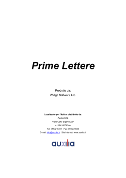 Prime Lettere