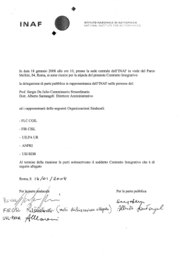 Contratto - UIL PA UR