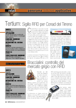 Page 1 anorama soluzioni a Iicative Tertium: Sigillo ano per Conad