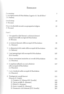 studi sulla necropoli di macchiabate a francavilla