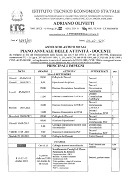 ISTITUITO TECNICO IECON<OMIICIOI STATALE