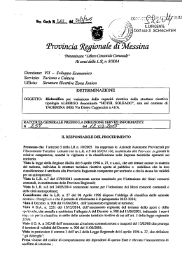 frooincia inonak - Provincia Regionale di Messina