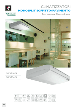 MONOSPLIT SOFFITTO/PAVIMENTO