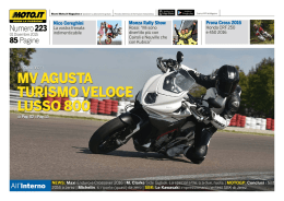 MV AGUSTA TURISMO VELOCE LUSSO 800