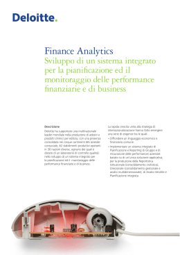 Finance Analytics