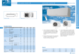 SPLIT PARETE INVERTER serie LM