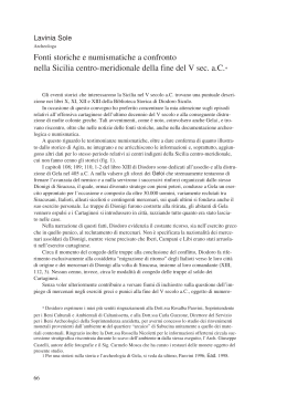 Lavinia Sole - SiciliAntica