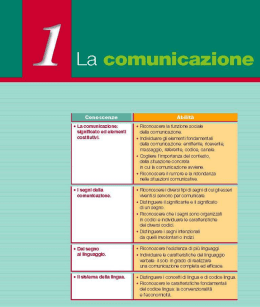 La comunicazione - Liceo Linguistico P. Lanza