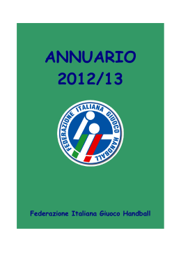 Annuario 2012-13
