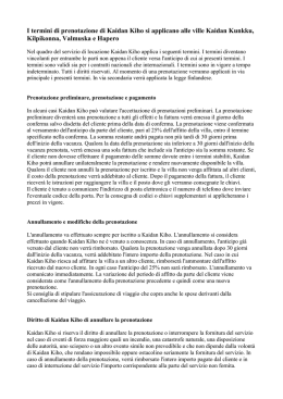 I termini di prenotazione di Kaidan Kiho si applicano alle ville