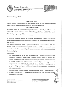 Verbale aggiudicazione RSA Defrancesco 24_05_2013