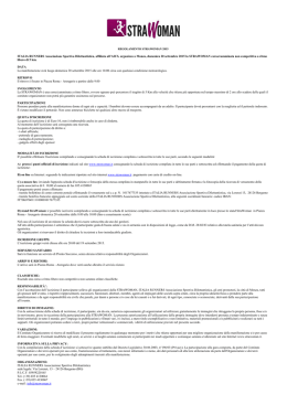 Scarica il regolamento