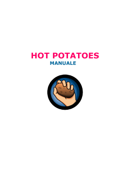 Manuale di Hot potatoes