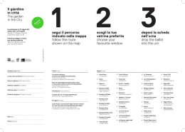 Scarica la mappa del concorso
