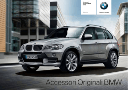 Catalogo accessori Bmw serie X5