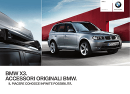 BMW X3 catalogo (E83)