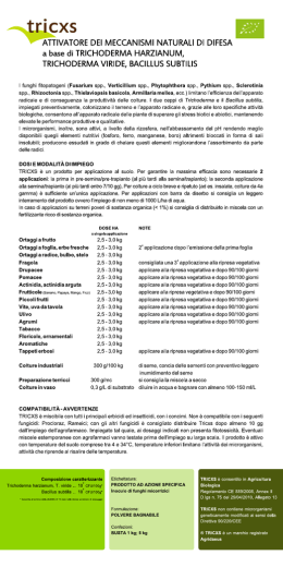 TRICHODERMA VIRIDE, BACILLUS SUBTILIS