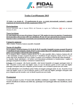Trofeo CorriPiemonte 2015