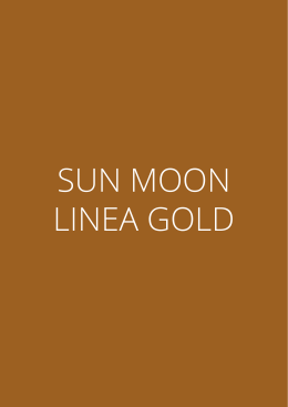 SUN MOON LINEA GOLD