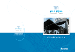 ci prendiamo cura di te - Casa di Cura Villa Berica