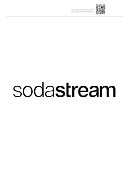 Scarica il catalogo dei prodotti SodaStream
