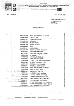 Decreto rettifica punteggio a. a. TOSCHES Rosaria