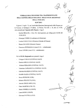 Toscana Dogane Verbale 02072012 Turni