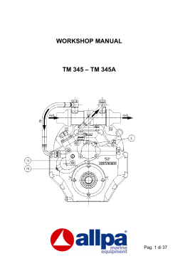 WORKSHOP MANUAL TM 345 &ndash; TM 345A