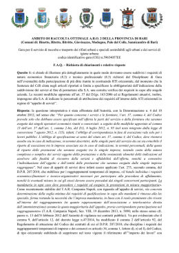 Ulteriore FaqAROBA2