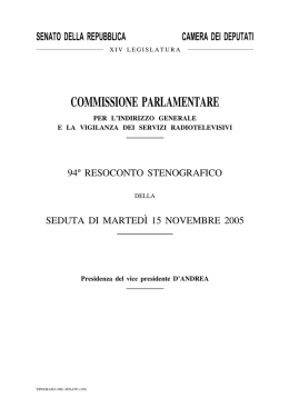 Stenografico n. 94 - Parlamento Italiano