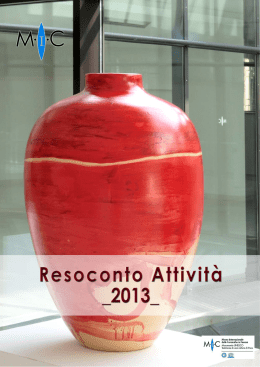 Anno 2013 - Museo Internazionale delle Ceramiche in Faenza