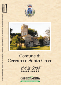 Guida Cervarese S. Croce