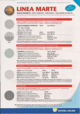 zebra LINEA ANTINSETTO / INSECT SCREEN/NG PRODUCTS