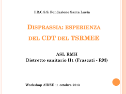 ASL RMH Distretto sanitario H1 (Frascati - RM)