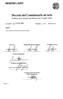 Decreto n. 57 - CGIL Funzione Pubblica Roma e Lazio