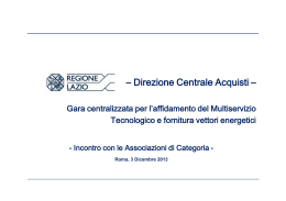 Gara Multiservizio_Incontro Associazioni Categoria_02122013.pptx