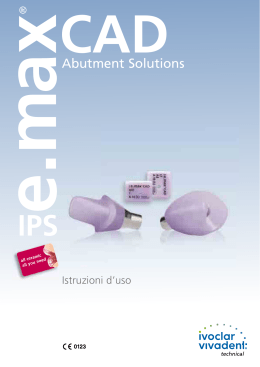 IPS e.max CAD Solutions