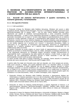 L`orientamento per adulti nei Centri Territoriali