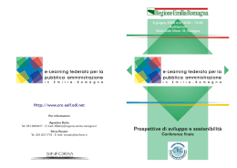 e-Learning federato per la pubblica amministrazione