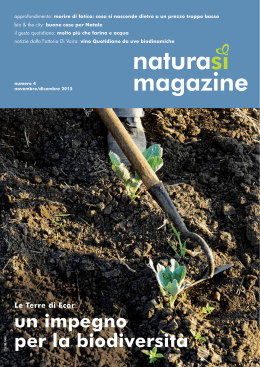 Le Terre di Ecor un impegno per la biodiversit&agrave;