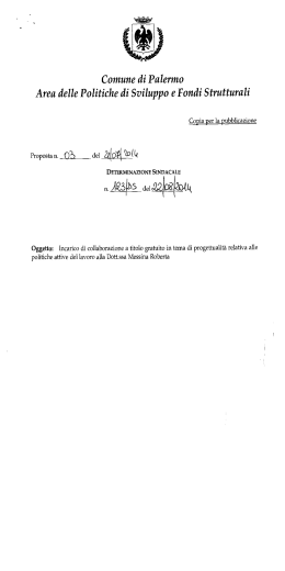 D.S. N. 123 DEL 22/08/2014