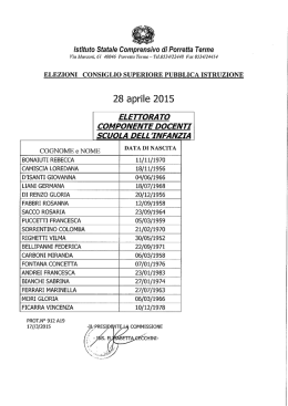 elettori consiglio superiore pubblica amministrazione
