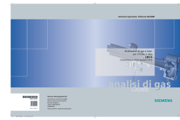 Istruzioni operative sensore CD 6 - Siemens Industry Online Support