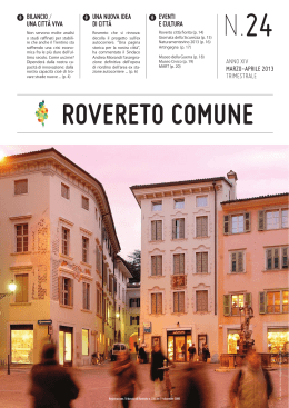 ROVERETO COMUNE - Comune di Rovereto