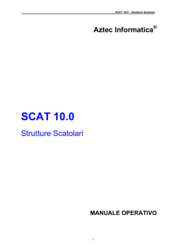 SCAT 10.0 - Aztec Informatica