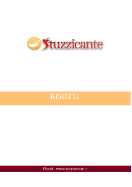 Risotti - Stuzzicante.it