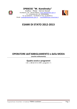 ESAMI DI STATO 2012-2013